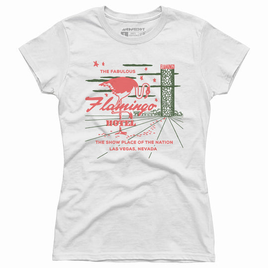 Flamingo Hotel v4 - Vintage Las Vegas - Women's T-Shirt