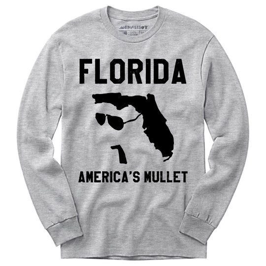 Florida America's Mullet - Long Sleeve T-Shirt