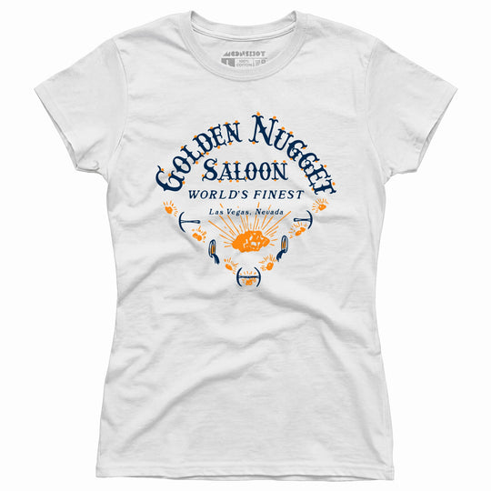 Golden Nugget Saloon - Vintage Las Vegas - Women's T-Shirt