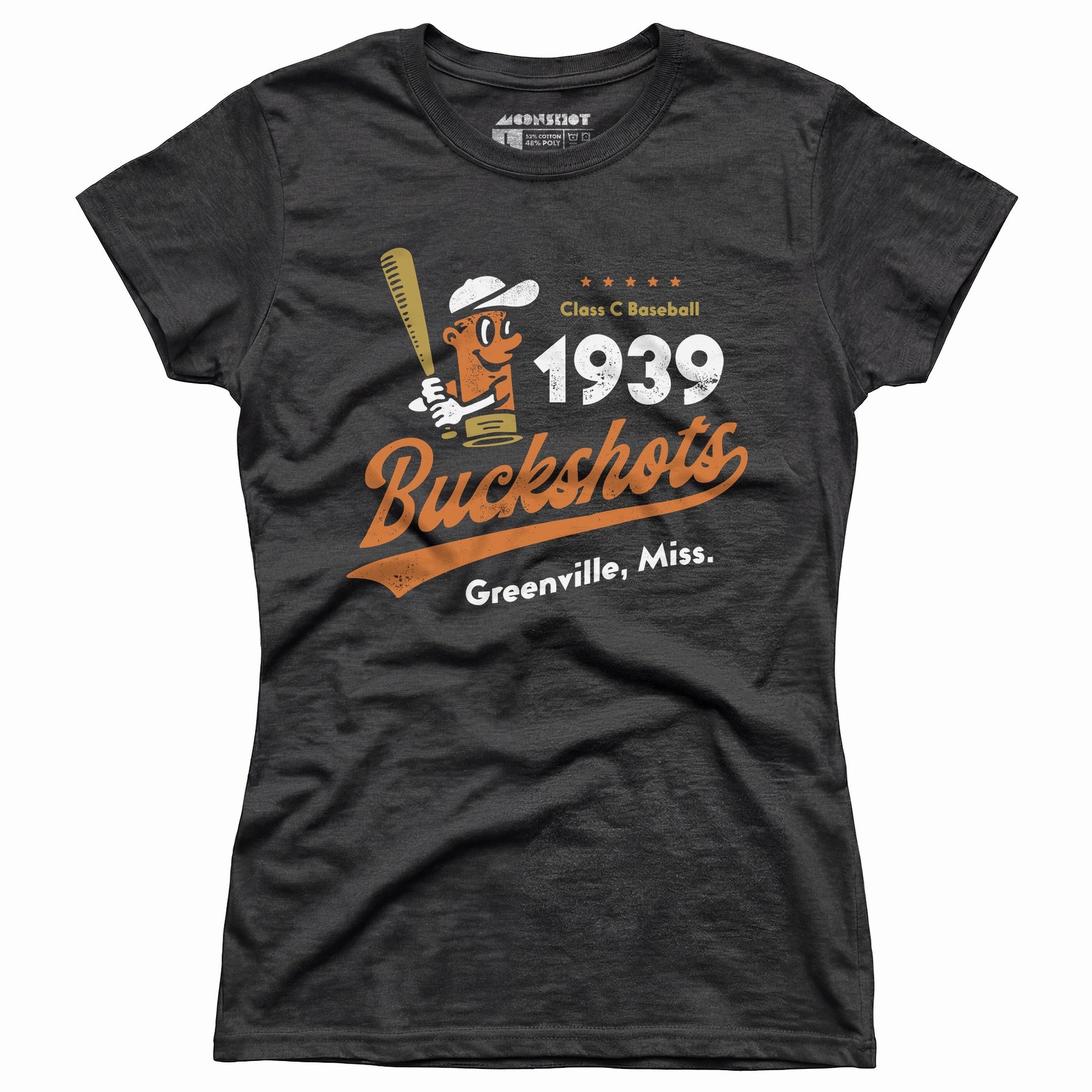 Greenville Buckshots - Mississippi - Vintage Defunct Baseball Teams - Women's T-Shirt