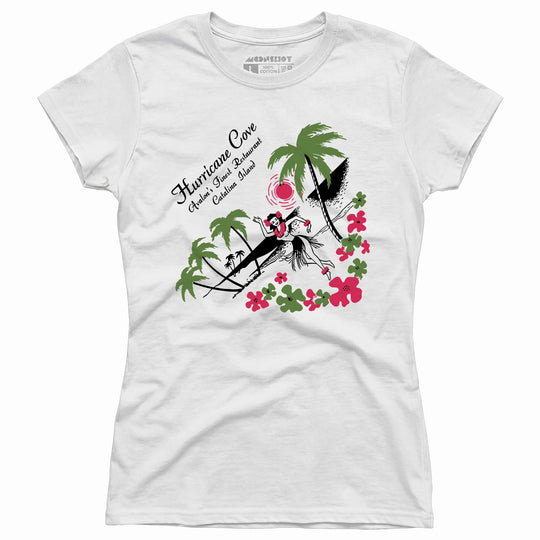 Hurricane Cove - Catalina Island, CA - Vintage Tiki Bar - Women's T-Shirt