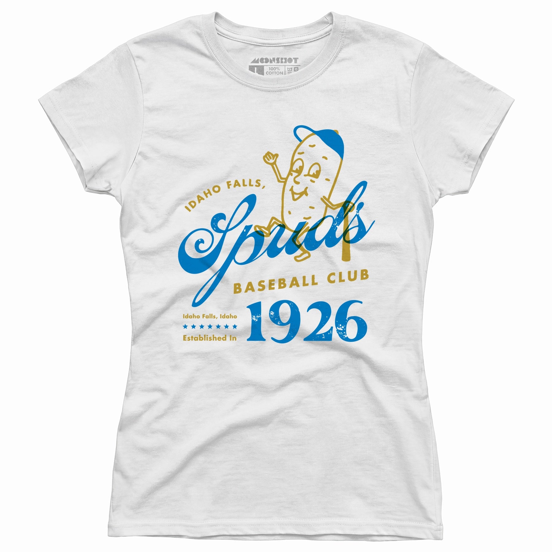 Idaho Falls Spuds - Idaho - Vintage Defunct Baseball Teams - Women's T-Shirt