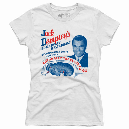 Jack Dempsey's v1 - Manhattan, NY - Vintage Restaurant - Women's T-Shirt