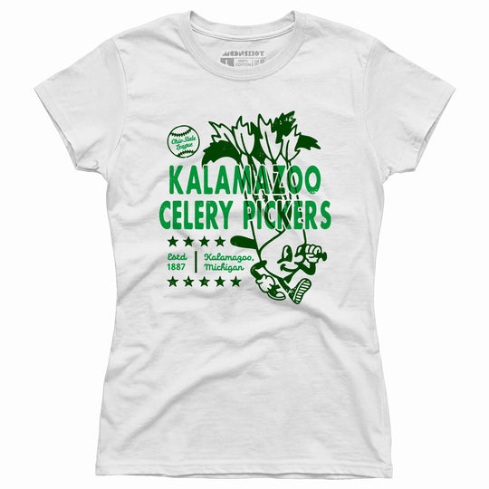 Kalamazoo Celery Pickers - Michigan - Vintage Defunct Baseball Teams - Women's T-Shirt