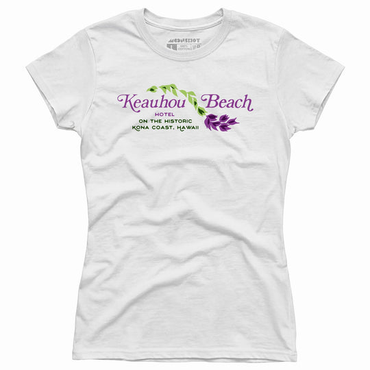 Keauhou Beach Hotel - Kona, Hawaii - Vintage Resort Hotel - Women's T-Shirt