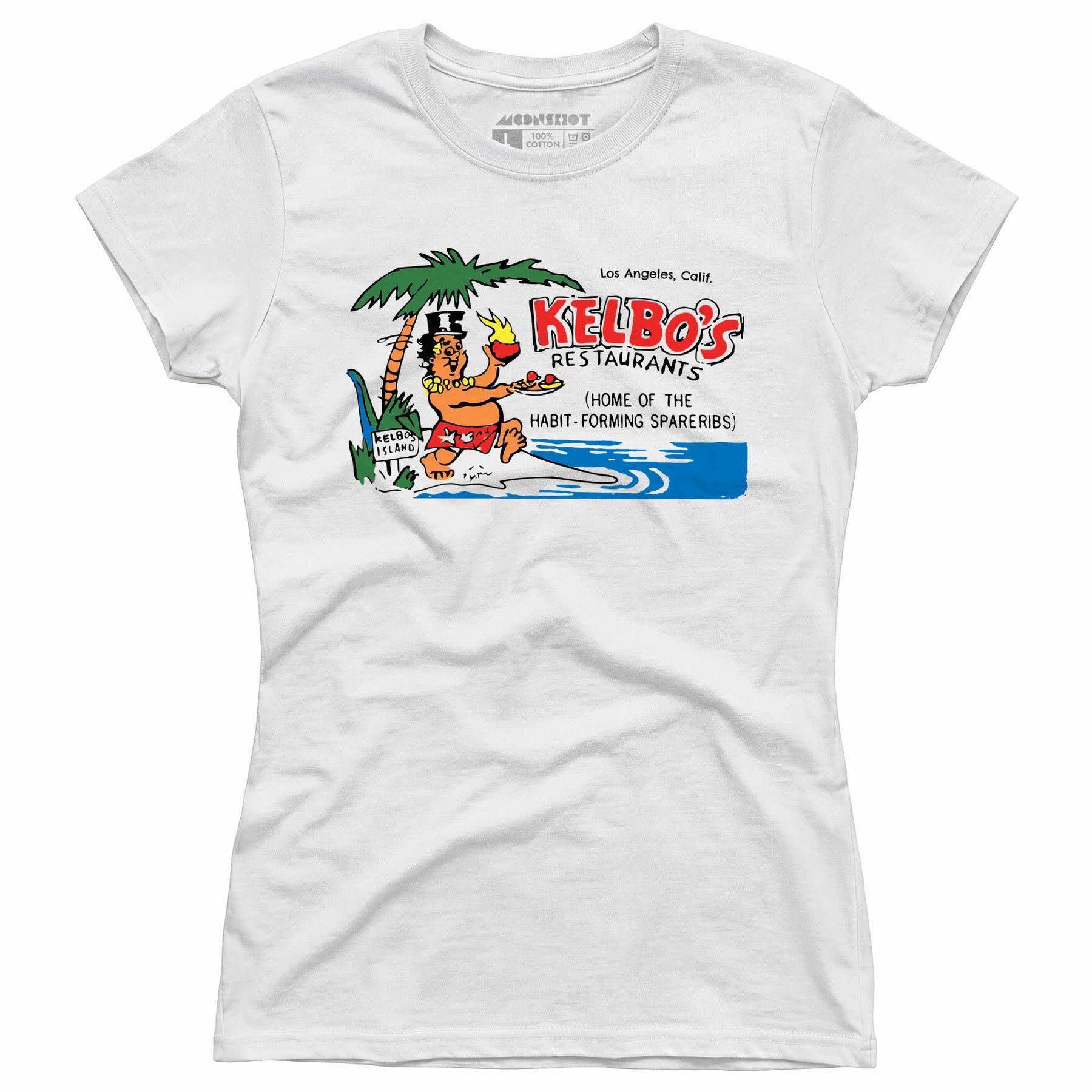 Kelbo's v2 - Los Angeles, CA - Vintage Tiki Bar - Women's T-Shirt