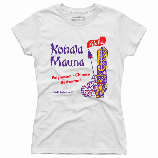 Kohala Mauna - South Burlington, VT - Vintage Tiki Bar - Women's T-Shirt