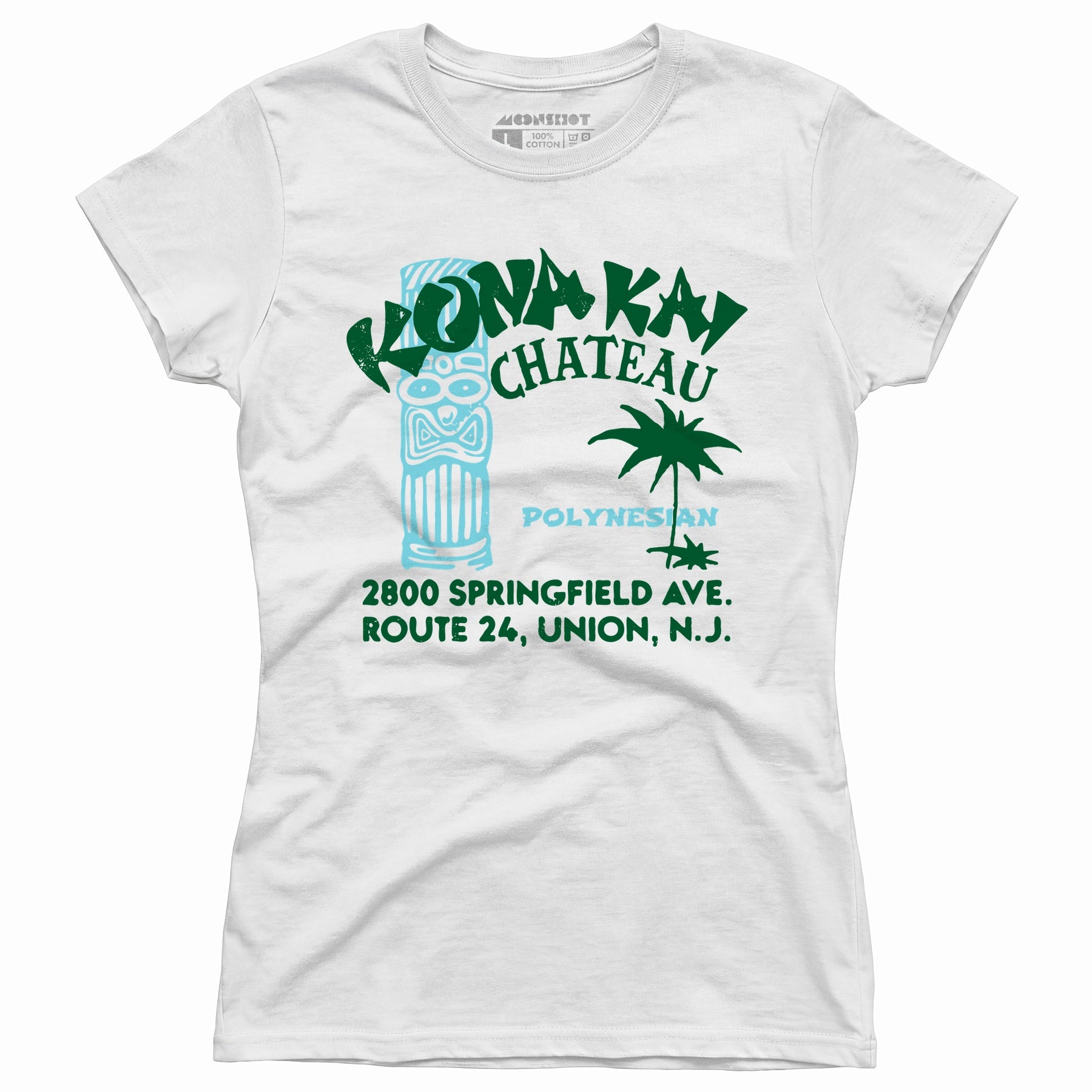 Kona Kai Chateau - Union, NJ - Vintage Tiki Bar - Women's T-Shirt