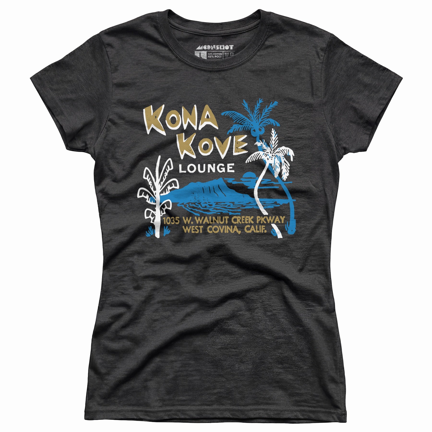 Kona Kove Lounge - West Covina, CA - Vintage Tiki Bar - Women's T-Shirt