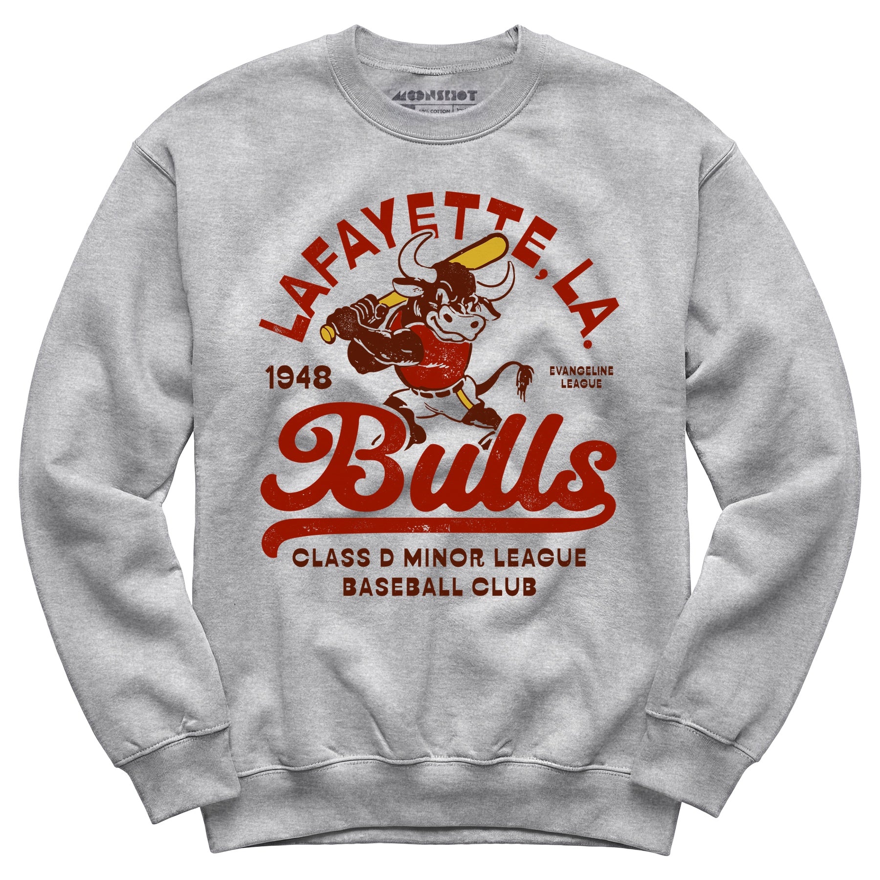 Lafayette Bulls - Louisiana - Vintage Defunct Baseball Teams - Unisex Sweatshirt