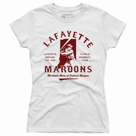 Lafayette Maroons - Indiana - Vintage Defunct Baseball Teams - Women's T-Shirt