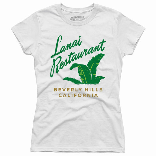 Lanai - Beverly Hills, CA - Vintage Restaurant - Women's T-Shirt