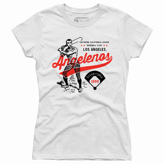 Los Angeles Angelenos - California - Vintage Defunct Baseball Teams - Women's T-Shirt