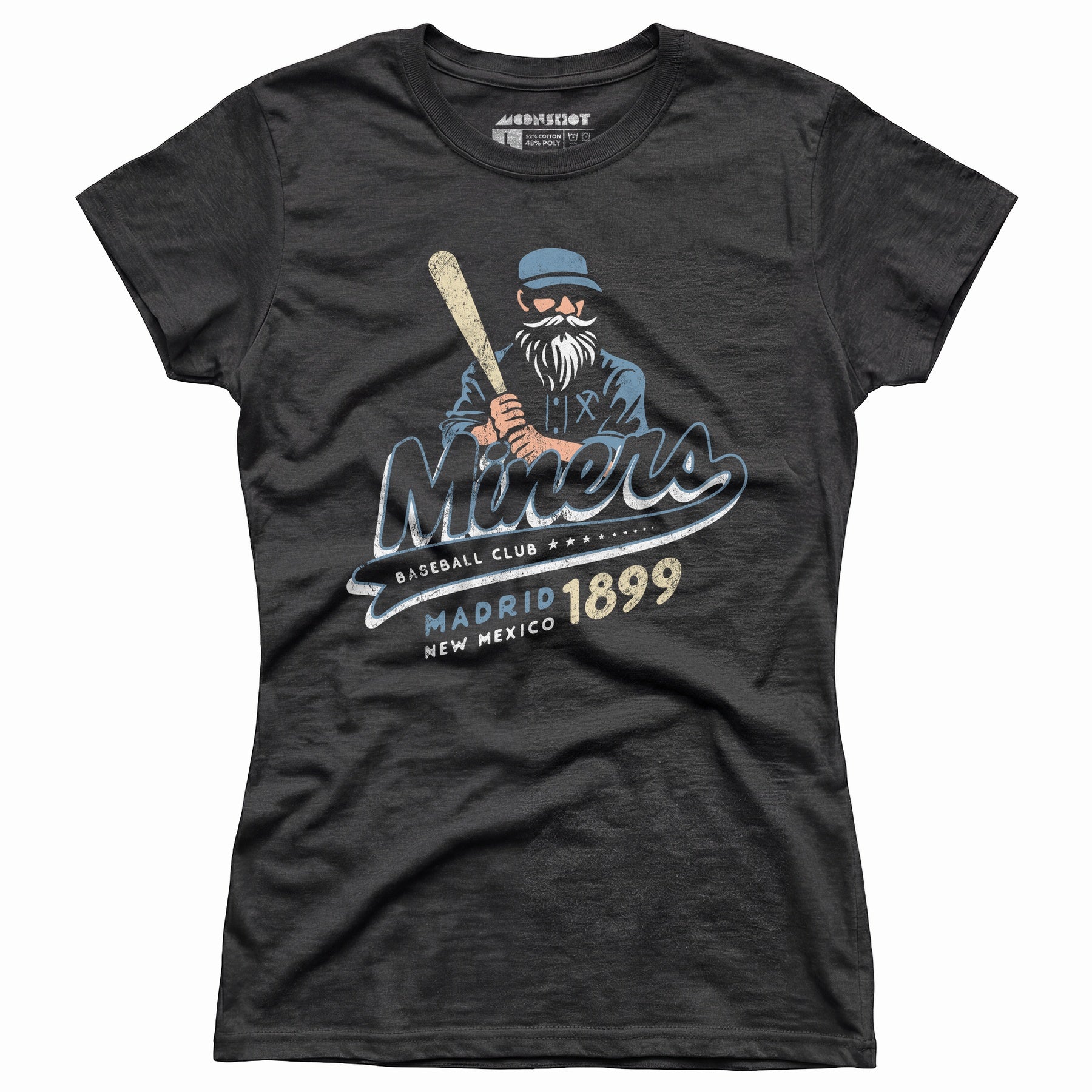 Madrid Miners - New Mexico - Vintage Defunct Baseball Teams - Women's T-Shirt