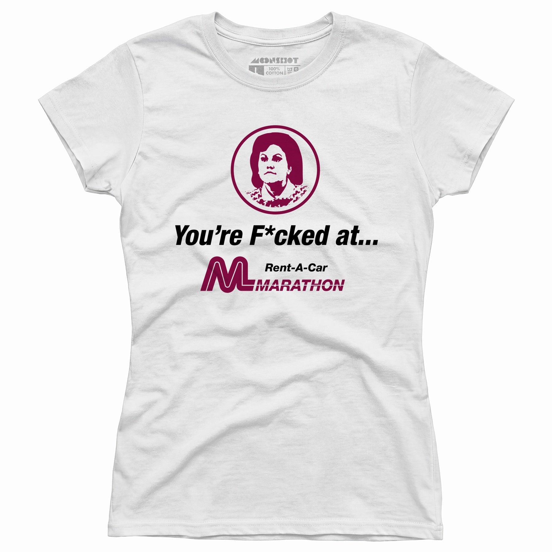 Marathon Car Rental - Planes, Trains and Automobiles - Women's T-Shirt
