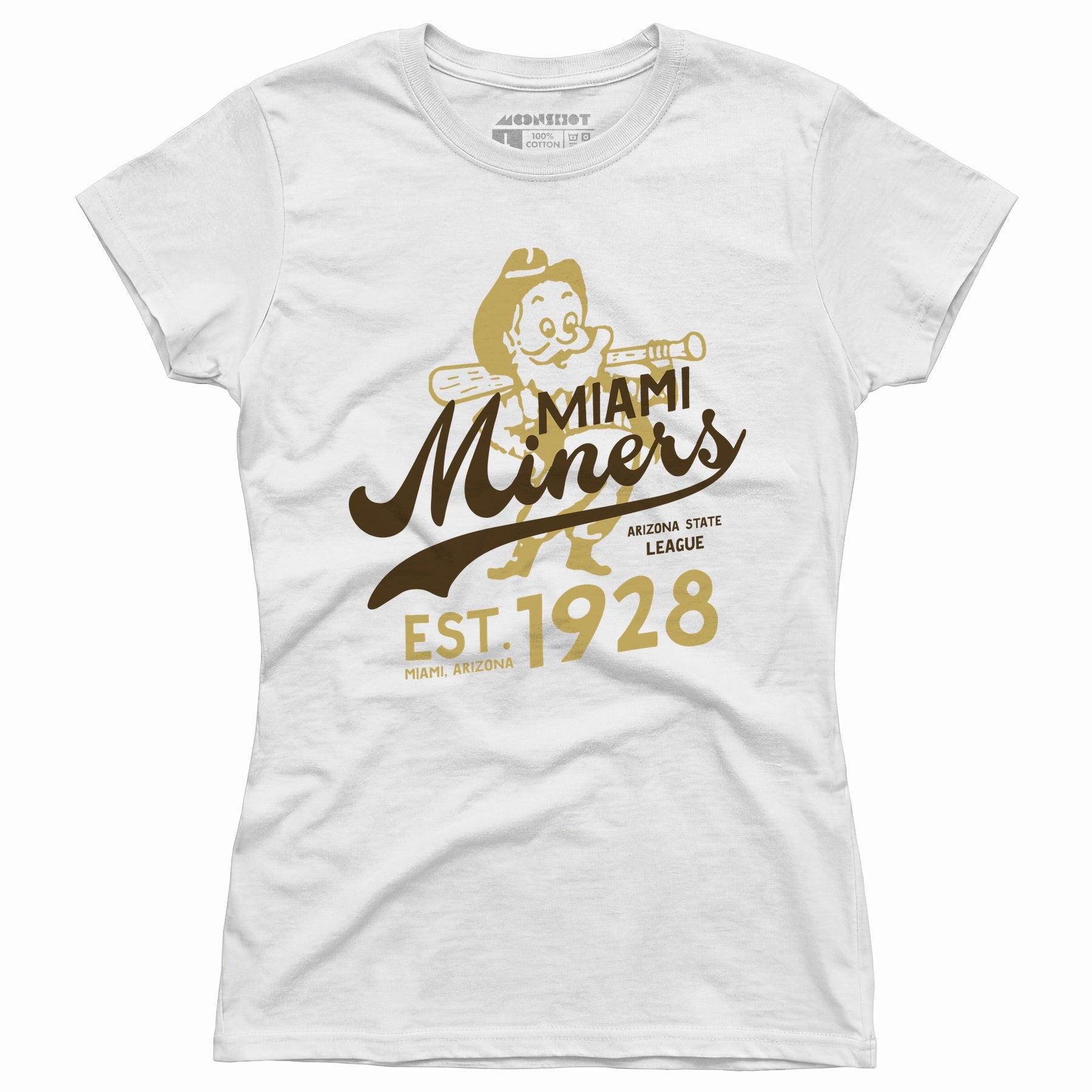 Miami Miners - Arizona - Vintage Defunct Baseball Teams - Women's T-Shirt