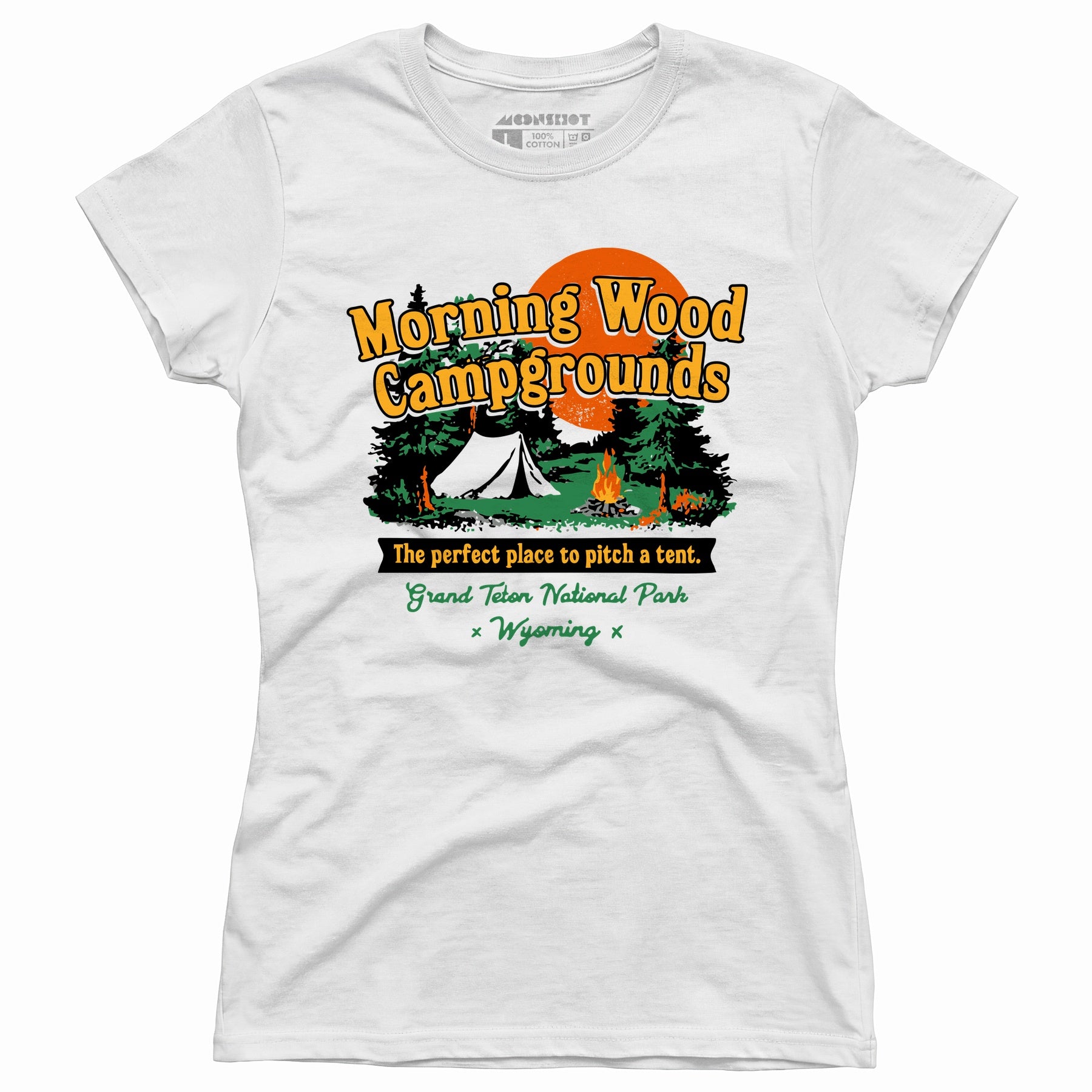 Morning Wood Campgrounds v2 - Women's T-Shirt