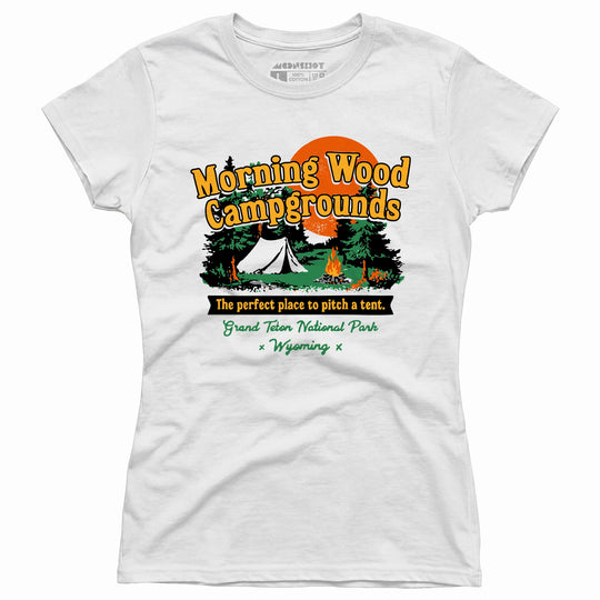 Morning Wood Campgrounds v2 - Women's T-Shirt