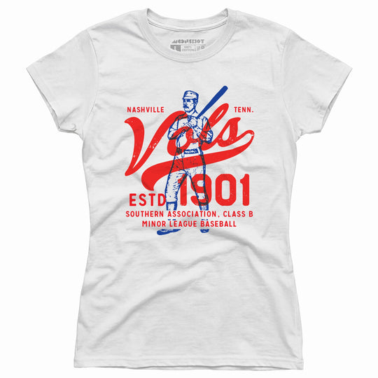 Nashville Vols - Tennessee - Vintage Defunct Baseball Teams - Women's T-Shirt