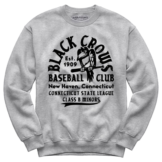 New Haven Black Crows - Connecticut - Vintage Defunct Baseball Teams - Unisex Sweatshirt