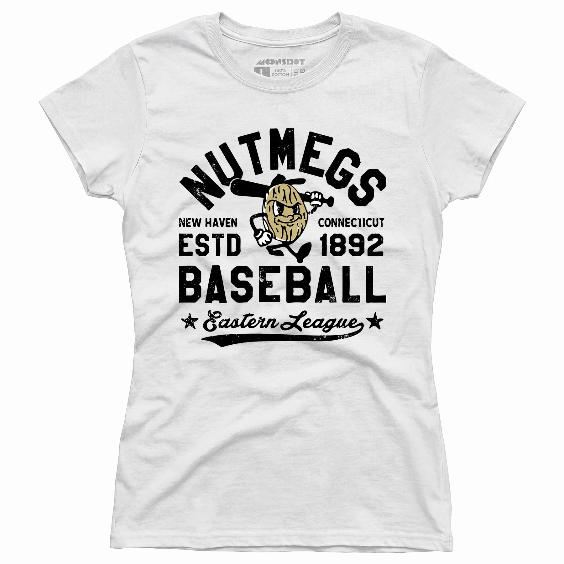 New Haven Nutmegs - Connecticut - Vintage Defunct Baseball Teams - Women's T-Shirt