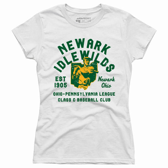 Newark Idlewilds - Ohio - Vintage Defunct Baseball Teams - Women's T-Shirt