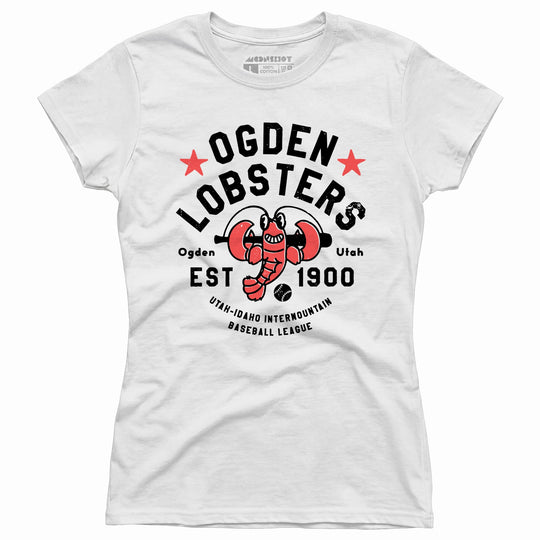 Ogden Lobsters - Utah - Vintage Defunct Baseball Teams - Women's T-Shirt