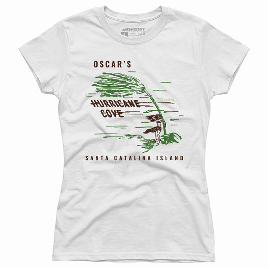 Oscar's Hurricane Cove - Catalina Island, CA - Vintage Tiki Bar - Women's T-Shirt