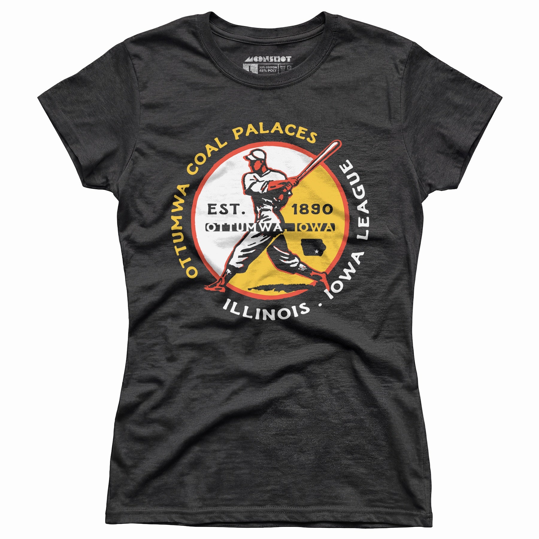 Ottumwa Coal Palaces - Iowa - Vintage Defunct Baseball Teams - Women's T-Shirt