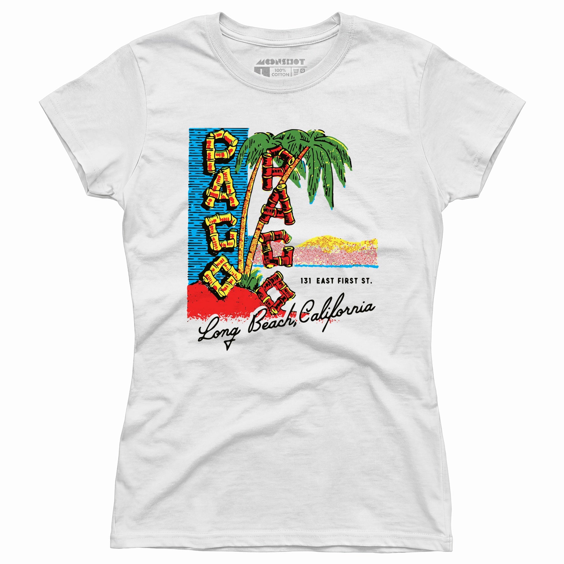 Pago Pago - Long Beach, CA - Vintage Tiki Bar - Women's T-Shirt