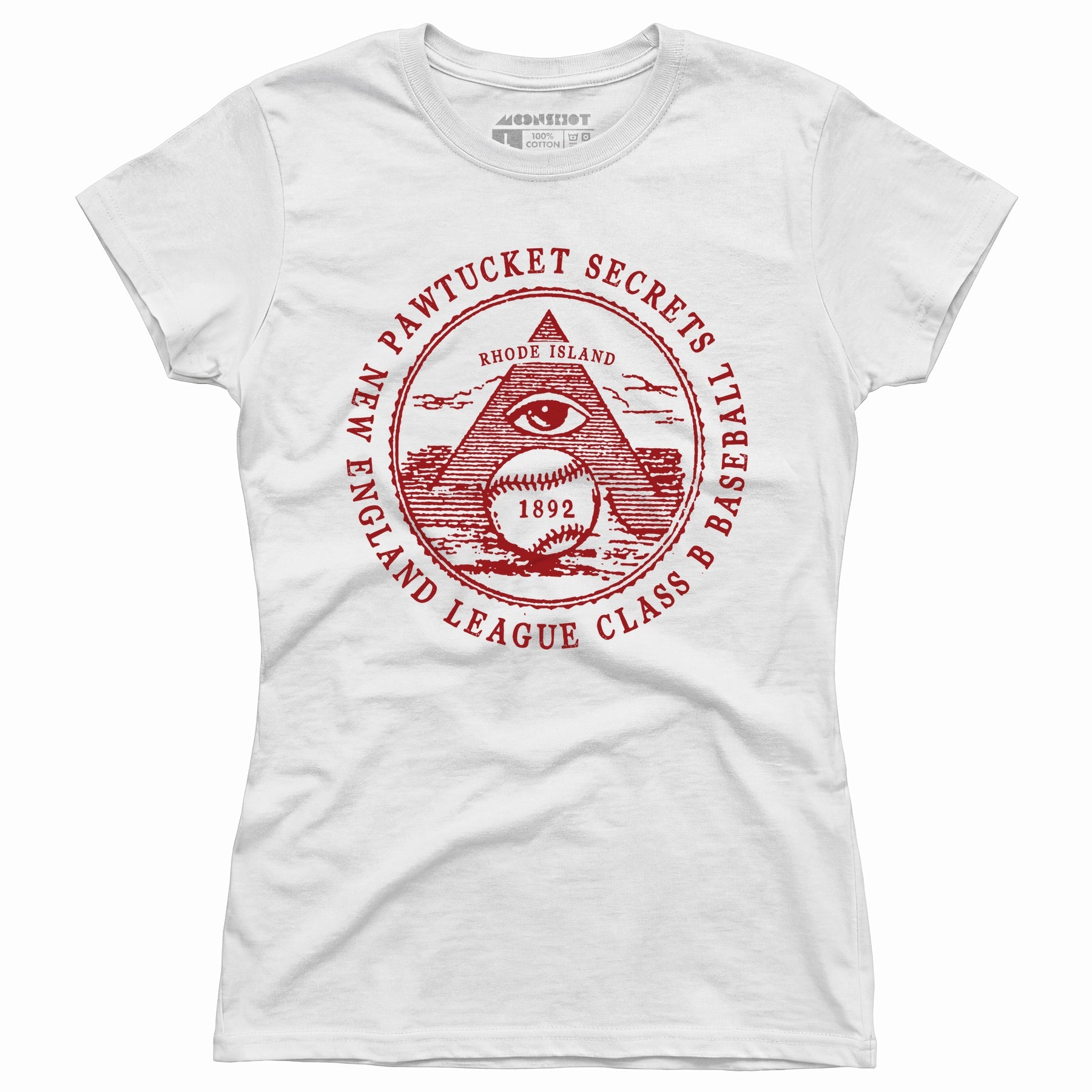 Pawtucket Secrets - Rhode Island - Vintage Defunct Baseball Teams - Women's T-Shirt