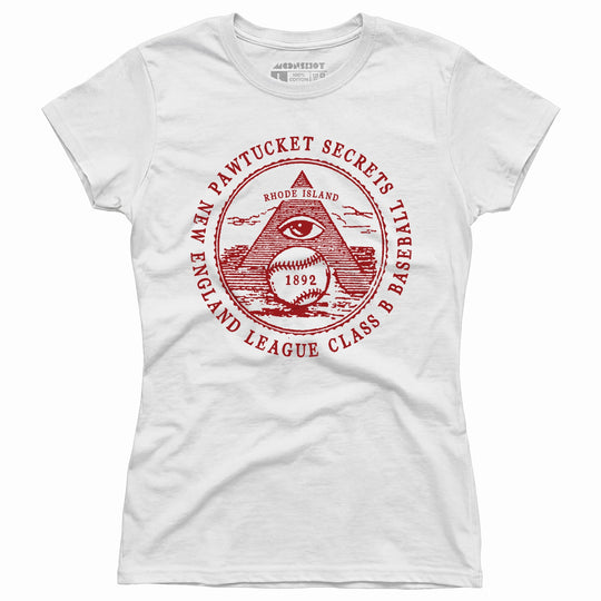 Pawtucket Secrets - Rhode Island - Vintage Defunct Baseball Teams - Women's T-Shirt