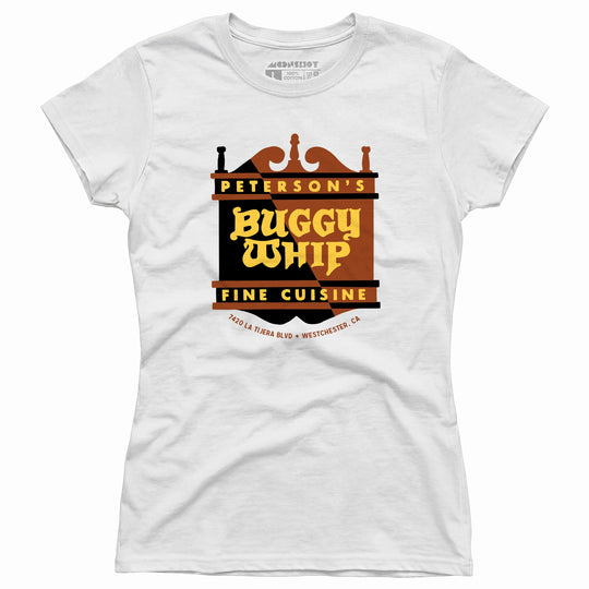 Peterson's Buggy Whip - Westchester, CA - Vintage Restaurant - Women's T-Shirt