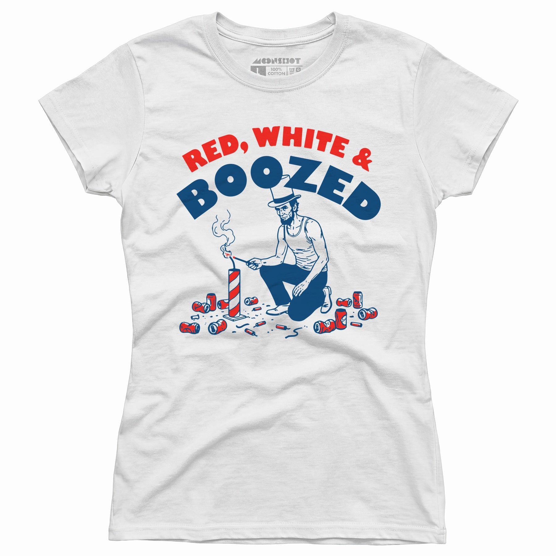 Red, White & Boozed - Women's T-Shirt