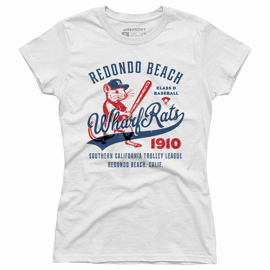 Redondo Beach Wharf Rats - California - Vintage Defunct Baseball Teams - Women's T-Shirt
