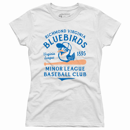 Richmond Bluebirds - Virginia - Vintage Defunct Baseball Teams - Women's T-Shirt