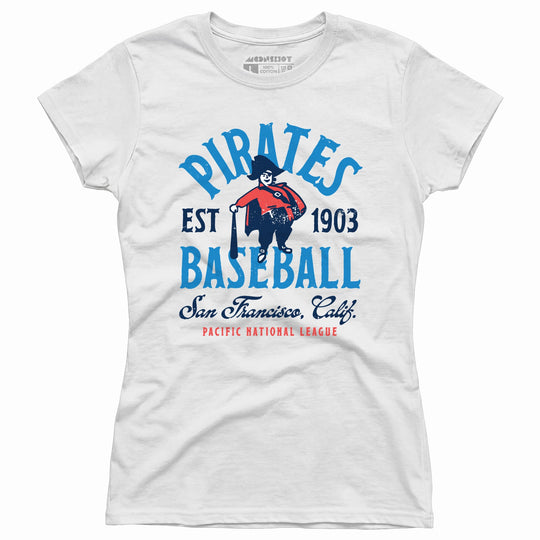 San Francisco Pirates - California - Vintage Defunct Baseball Teams - Women's T-Shirt