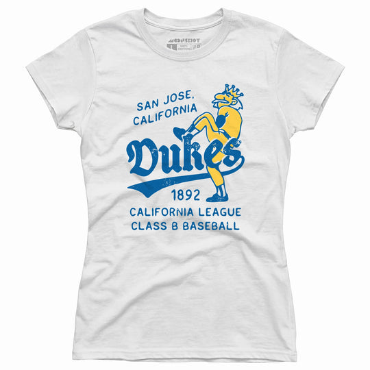 San Jose Dukes - California - Vintage Defunct Baseball Teams - Women's T-Shirt