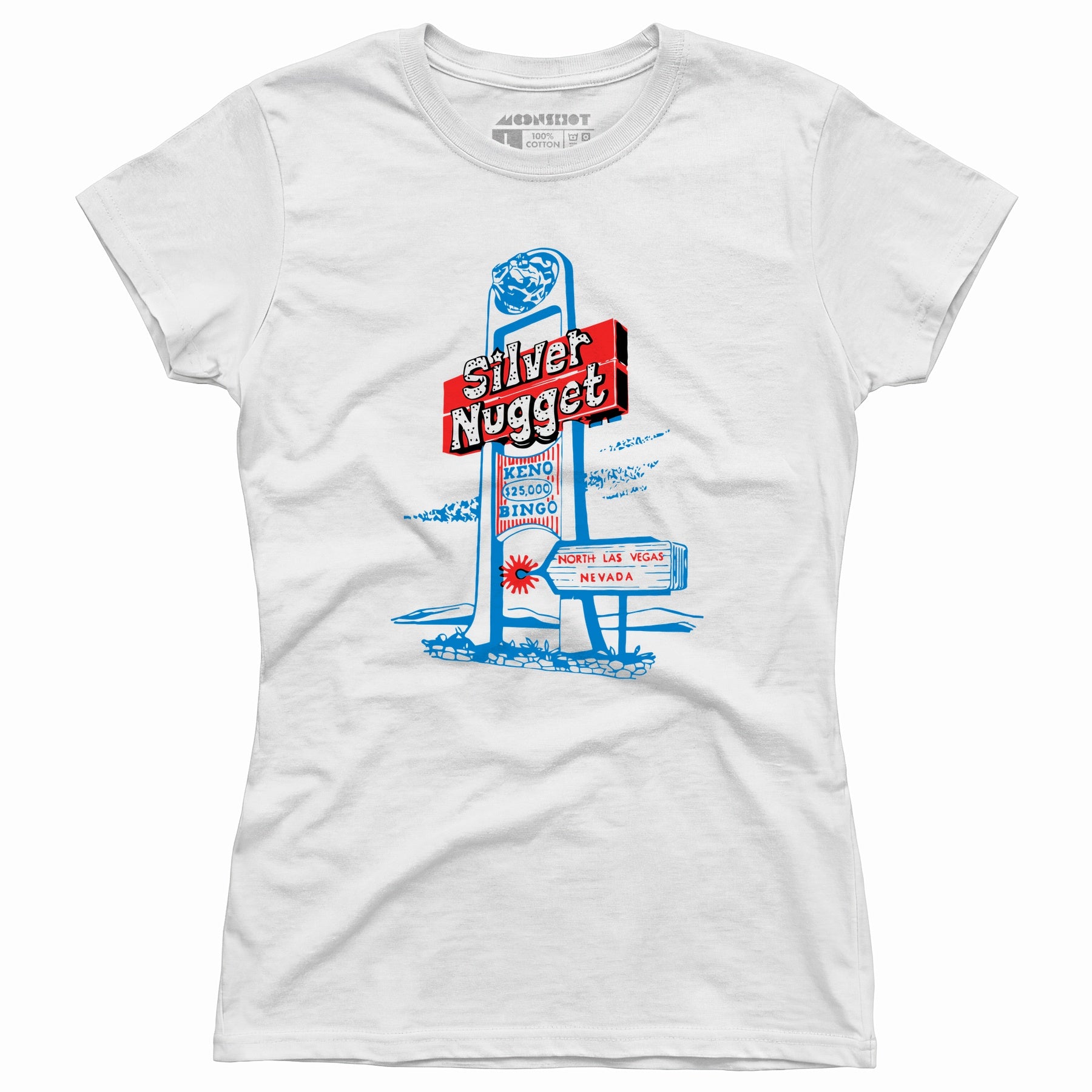 Silver Nugget - Vintage Las Vegas - Women's T-Shirt
