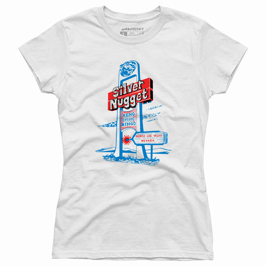 Silver Nugget - Vintage Las Vegas - Women's T-Shirt