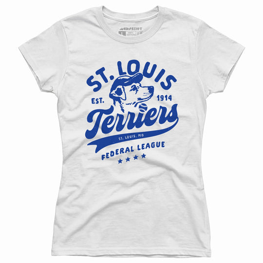 St. Louis Terriers - Missouri - Vintage Defunct Baseball Teams - Women's T-Shirt