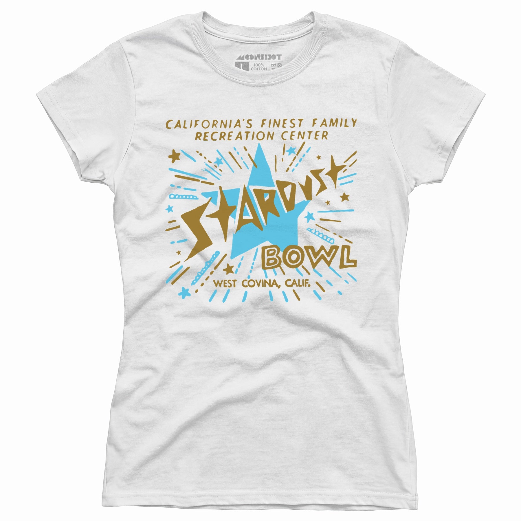 Stardust Bowl - West Covina, CA - Vintage Bowling Alley - Women's T-Shirt
