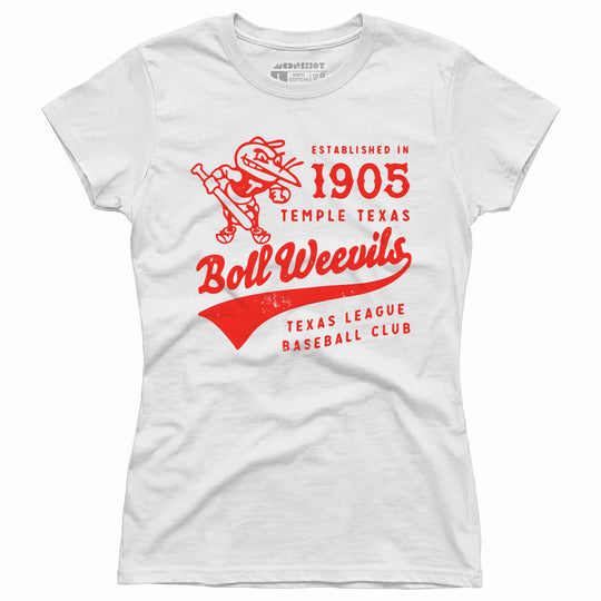 Temple Boll Weevils - Texas - Vintage Defunct Baseball Teams - Women's T-Shirt