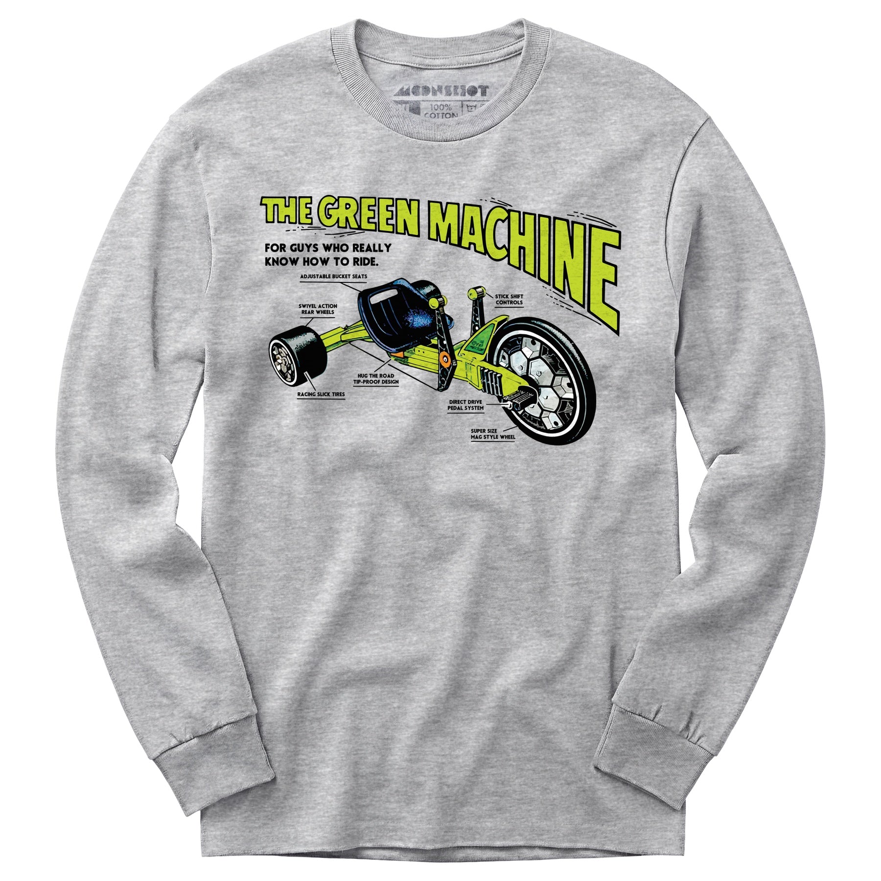 The Green Machine - Long Sleeve T-Shirt