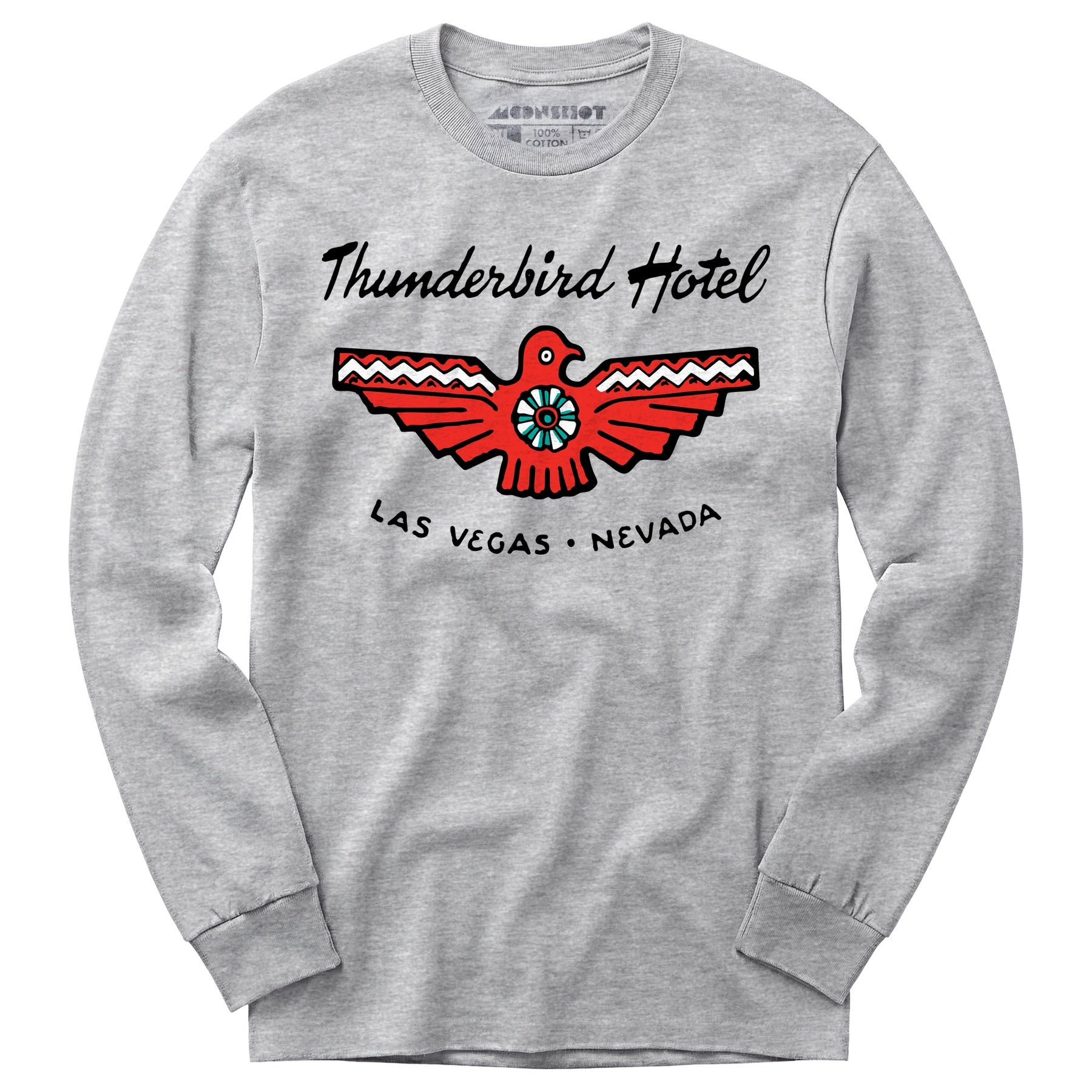 Thunderbird Hotel v6 - Vintage Las Vegas - Long Sleeve T-Shirt
