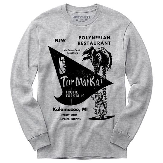 Tur Mai Kai - Kalamazoo, MI - Vintage Tiki Bar - Long Sleeve T-Shirt