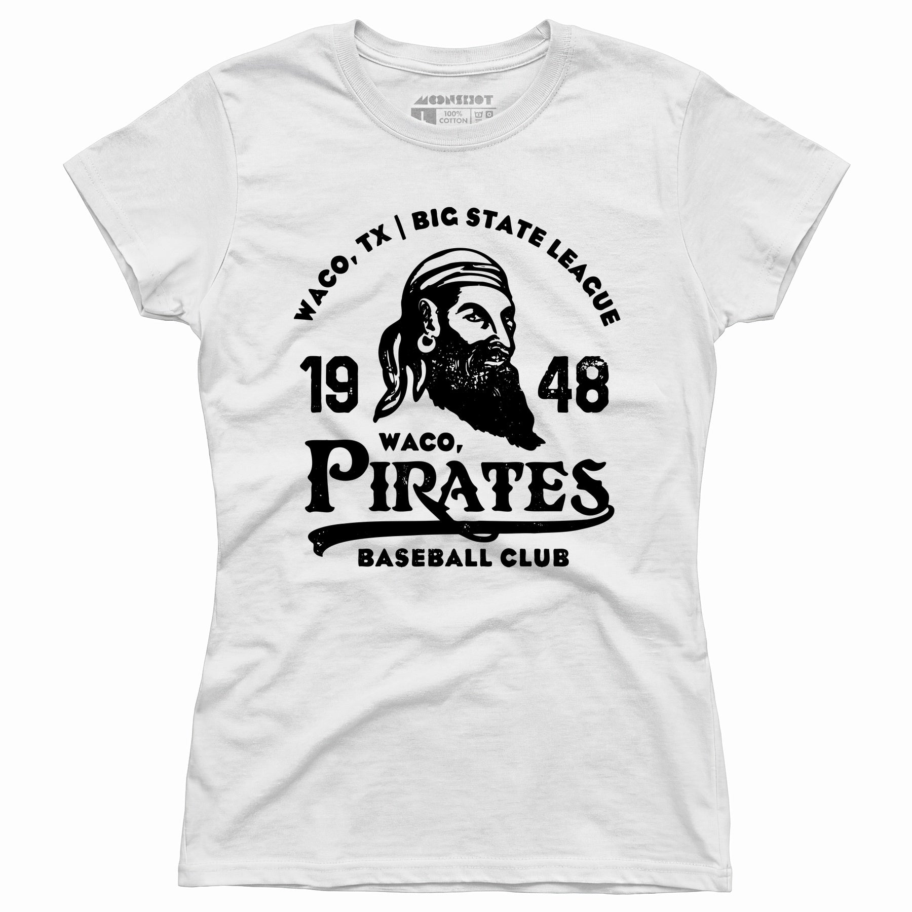 Waco Pirates - Texas - Vintage Defunct Baseball Teams - Women's T-Shirt