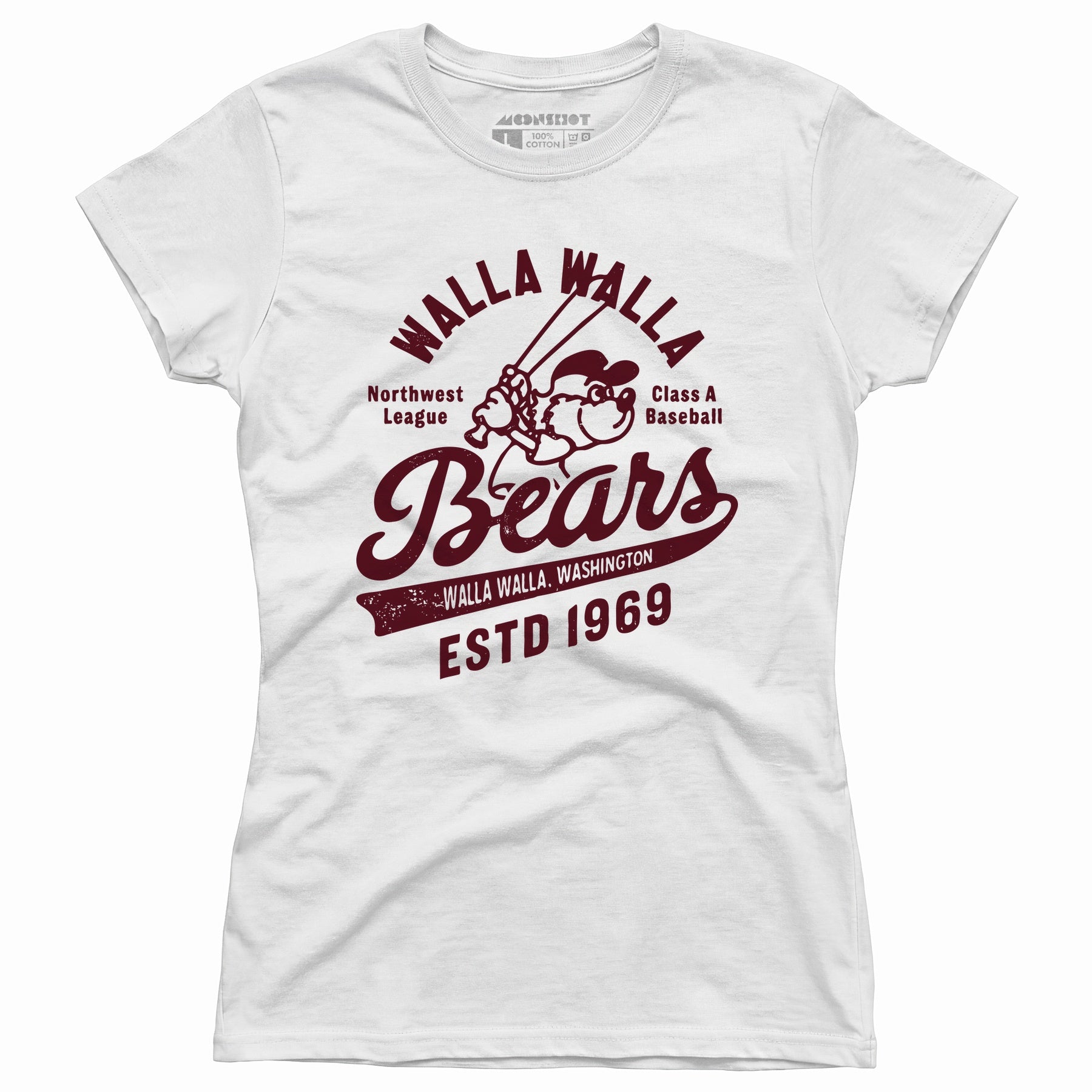 Walla Walla Bears - Washington - Vintage Defunct Baseball Teams - Women's T-Shirt