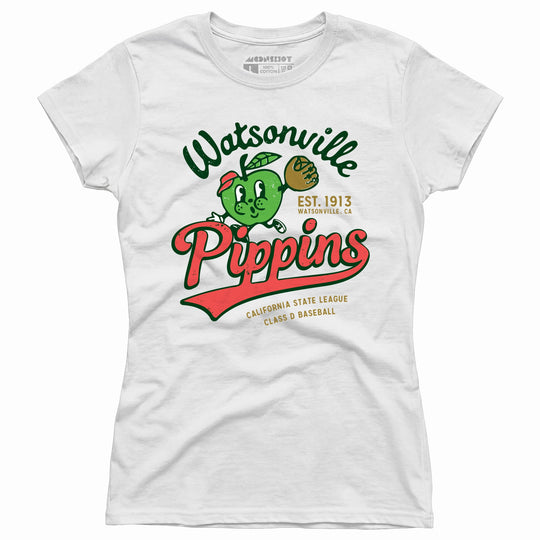 Watsonville Pippins - California - Vintage Defunct Baseball Teams - Women's T-Shirt
