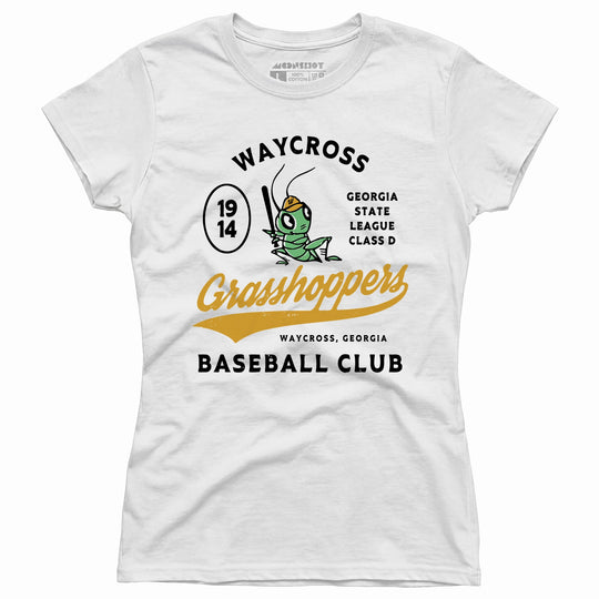 Waycross Grasshoppers - Georgia - Vintage Defunct Baseball Teams - Women's T-Shirt